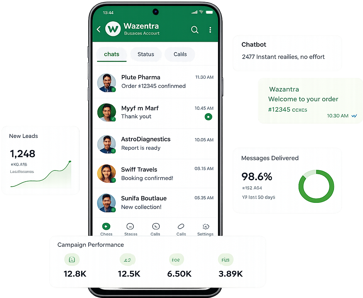 Wazentra product interface preview